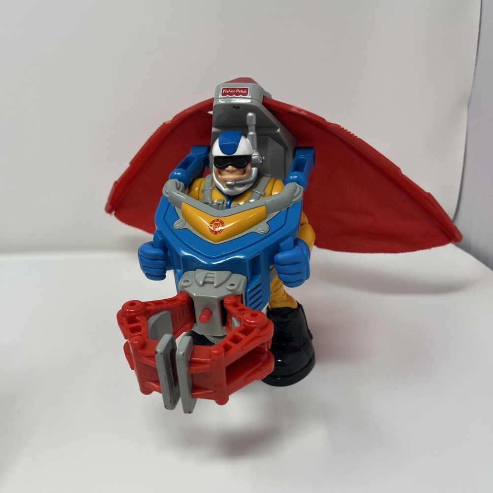 Rescue Heroes CLIFF HANGER Air Rescue Specialist Figure TOY 77088 Wings Soar Mtn